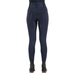 Legging de equitação HV Polo Favourite summer FullGrip Marinho Azul-marinho