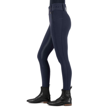Legging de equitação HV Polo Favourite summer FullGrip Marinho Azul-marinho