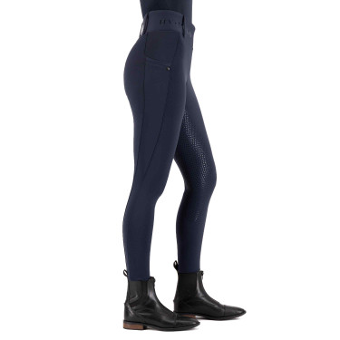 Legging de equitação HV Polo Favourite summer FullGrip Marinho Azul-marinho