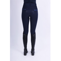 Legging de equitação Imperial Riding Shiny Sparks FullGrip Marinho Azul-marinho Legging de equitação Imperial Riding Shiny Sparks FullGrip Marinho Azul-marinho