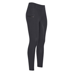 Legging de equitação Imperial Riding Shiny Sparks FullGrip Preto