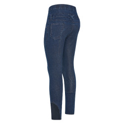 Calça de equitação Imperial Riding Mae Capone denim SFS Jeans azul Azul-marinho