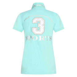Camiseta polo Favouritas EQ HV Polo Tiffany Verde
