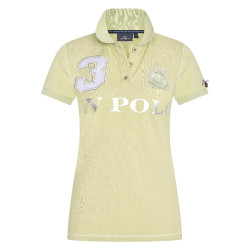Camiseta polo Favouritas EQ HV Polo Basílico Verde