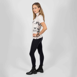 Camiseta polo HV Polo Mira Marfim Bege