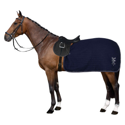 Couvre rein carré HV Polo Franka Marine