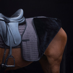 Protetor de rins quadrado HV Polo Franka Taupe Escuro Castanho