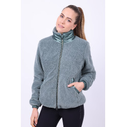 Casaco Imperial Riding Galaxy Sherpa Verde sálvia