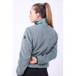 Casaco Imperial Riding Galaxy Sherpa Verde sálvia