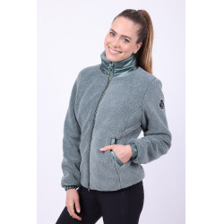 Casaco Imperial Riding Galaxy Sherpa Verde sálvia