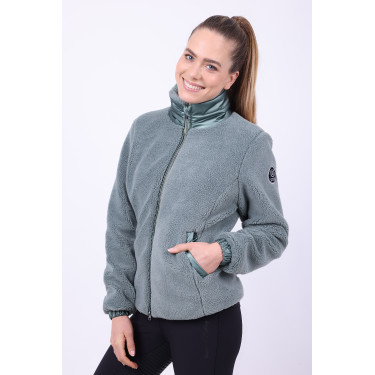 Casaco Imperial Riding Galaxy Sherpa Verde sálvia