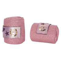 Bandagens de polo Imperial Riding Cosmic Sparkle Rosa chique