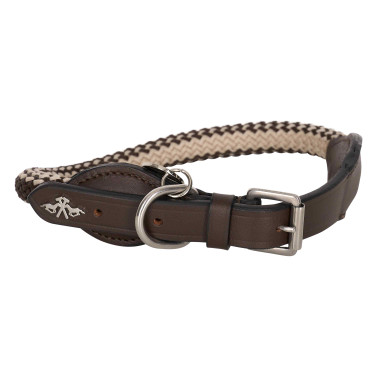 Coleira para cão HV Polo Franka Rope Marrom / bege Castanho