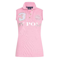 Camiseta polo sem mangas Favouritas HV Polo Rosa Selvagem Camiseta polo sem mangas Favouritas HV Polo Rosa Selvagem