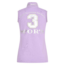 Camiseta polo sem mangas Favouritas HV Polo Violeta