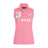 Camiseta polo sem mangas Favouritas HV Polo Rosa potente