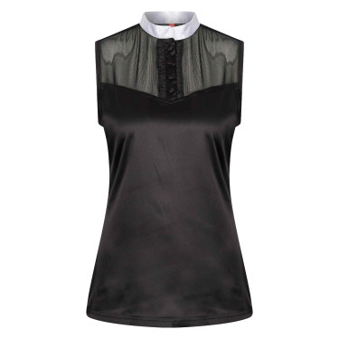 Camiseta de competição sem mangas Imperial Riding Sparkly Preto