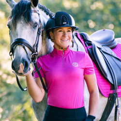 Polo tech Imperial Riding Rosa Polo tech Imperial Riding Rosa