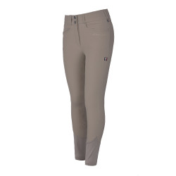 Calça Kingsland Classic KLkadi com fundo integral feminina KL Bege Castanho Calça Kingsland Classic KLkadi com fundo integral feminina KL Bege Castanho