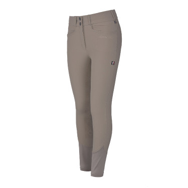 Calça Kingsland Classic KLkadi com fundo integral feminina KL Bege Castanho Calça Kingsland Classic KLkadi com fundo integral feminina KL Bege Castanho