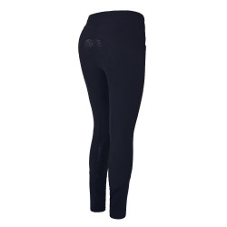 Calça Kingsland Pull-on Classic KLkatja com fundo integral feminino Marinho Azul-marinho