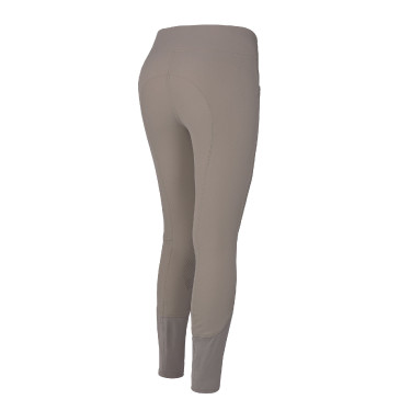 Calça Kingsland Classic KLkatja Pull-on com reforço para mulher KL Bege Castanho
