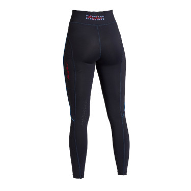 Calça de equitação feminina Kingsland KLKarina com reforços nos joelhos Calça de equitação feminina Kingsland KLKarina com reforços nos joelhos