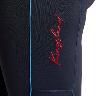 Calça de equitação feminina Kingsland KLKarina com reforços nos joelhos Calça de equitação feminina Kingsland KLKarina com reforços nos joelhos