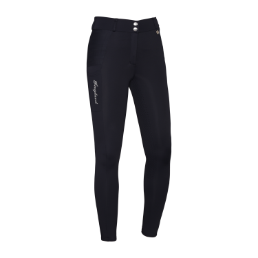 Calça de equitação feminina Kingsland KLkaya com fundo integral Calça de equitação feminina Kingsland KLkaya com fundo integral