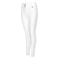 Calça Kingsland Classic KLkaya com fundo integral feminino Branco Calça Kingsland Classic KLkaya com fundo integral feminino Branco