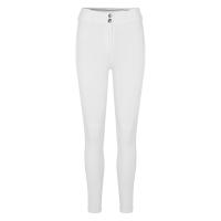 Calça de equitação Kingsland KLkaya com knee grip feminina Branco