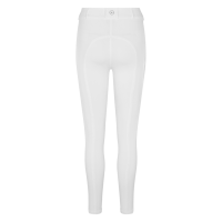 Calça de equitação Kingsland KLkaya com knee grip feminina Branco