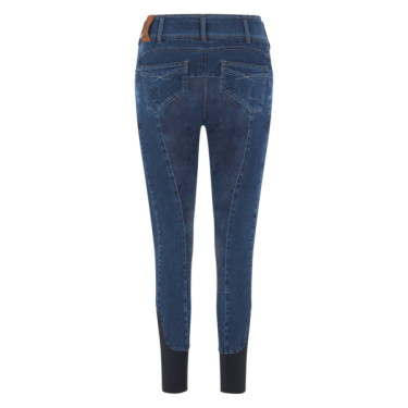Calça Kingsland KLkayce com grip no joelho imitação jeans feminina Calça Kingsland KLkayce com grip no joelho imitação jeans feminina