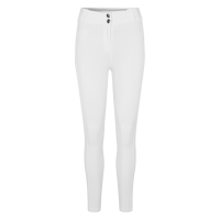 Calça de equitação feminina Kingsland KLkaya full grip Branco Calça de equitação feminina Kingsland KLkaya full grip Branco