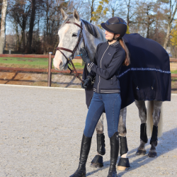 Casaco feminino Kingsland KLhollyn Marinho Azul-marinho