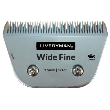Pentes para Tosquiadeira Liveryman 1,5 mm corte fino Pentes para Tosquiadeira Liveryman 1,5 mm corte fino