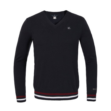 Camisola Kingsland Classic de malha com decote em V para homem