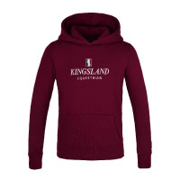 Sweatshirt Kingsland Clássico Unissex Borgonha novo KL Bord&amp;amp;amp;amp;amp;ocirc;