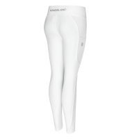 Legging de equitação feminino Kingsland KLkatinka full grip Branco Legging de equitação feminino Kingsland KLkatinka full grip Branco