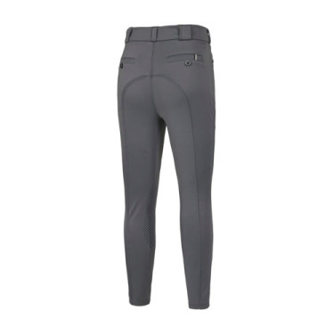 Calça Kingsland Kian Trekkers Grips Joelhos menino Cinza com riscas finas Calça Kingsland Kian Trekkers Grips Joelhos menino Cinza com riscas finas