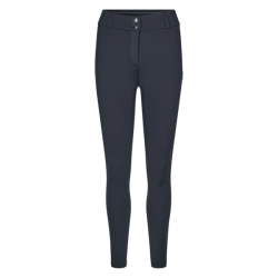 Pantalon Kingsland KLkaya d’équitation full grip femme Marine