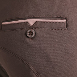 Pantalon Kingsland KLkenton d'équitation à basanes Marine Pantalon Kingsland KLkenton d'équitation à basanes Marine