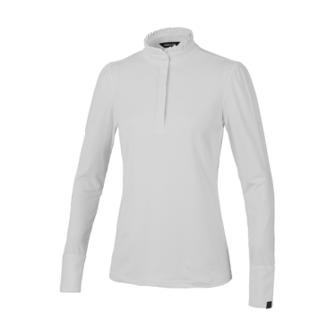 Camisa de treino Kingsland KLfiori feminina com gola plissada