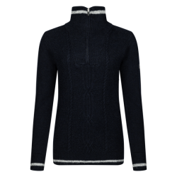 Suéter Kingsland KLGalilea Tricot Meio zíper feminino