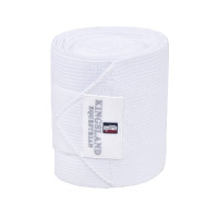Bandagens de Trabalho Kingsland Classic Elásticas em Par Branco