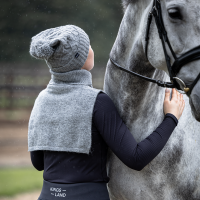 Gorro Kingsland KLGenevieve em Tricô Cinza escuro Cinzento