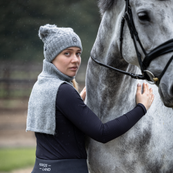 Gorro Kingsland KLGenevieve em Tricô Cinza escuro Cinzento