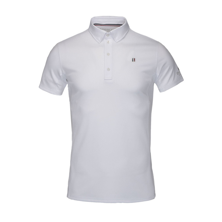 Camisa de competição Kingsland Classic de mangas curtas para homem Camisa de competição Kingsland Classic de mangas curtas para homem