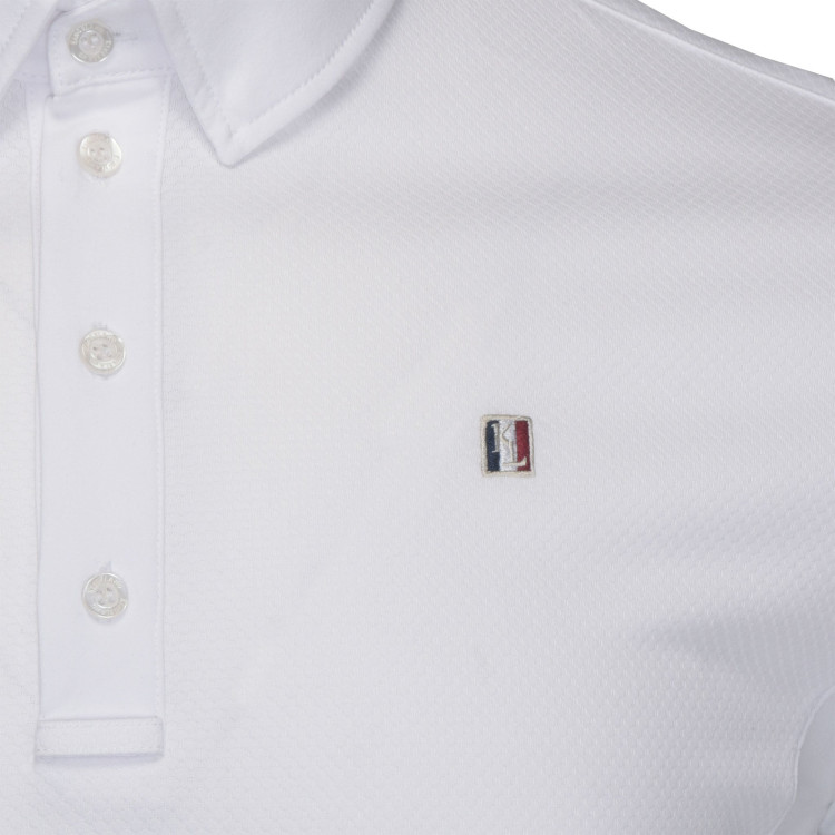 Camisa de competição Kingsland Classic de mangas curtas para homem Camisa de competição Kingsland Classic de mangas curtas para homem