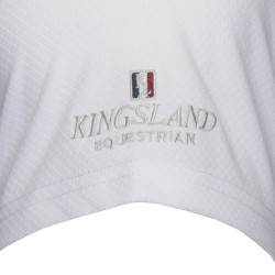 Camisa de competição Kingsland Classic de mangas curtas para homem Camisa de competição Kingsland Classic de mangas curtas para homem